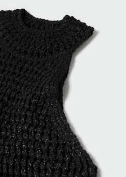 Top Emmanchures Américaines Lurex -Promos Mango Boutique 57040459 99 D8