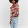 Pull-over Crochet Multicolore -Promos Mango Boutique 57040461 21