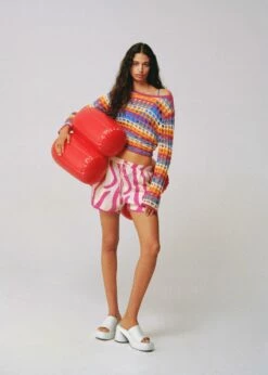 Pull-over Crochet Multicolore 13 Pull-over Crochet Multicolore -Promos Mango Boutique 57040461 21 D6