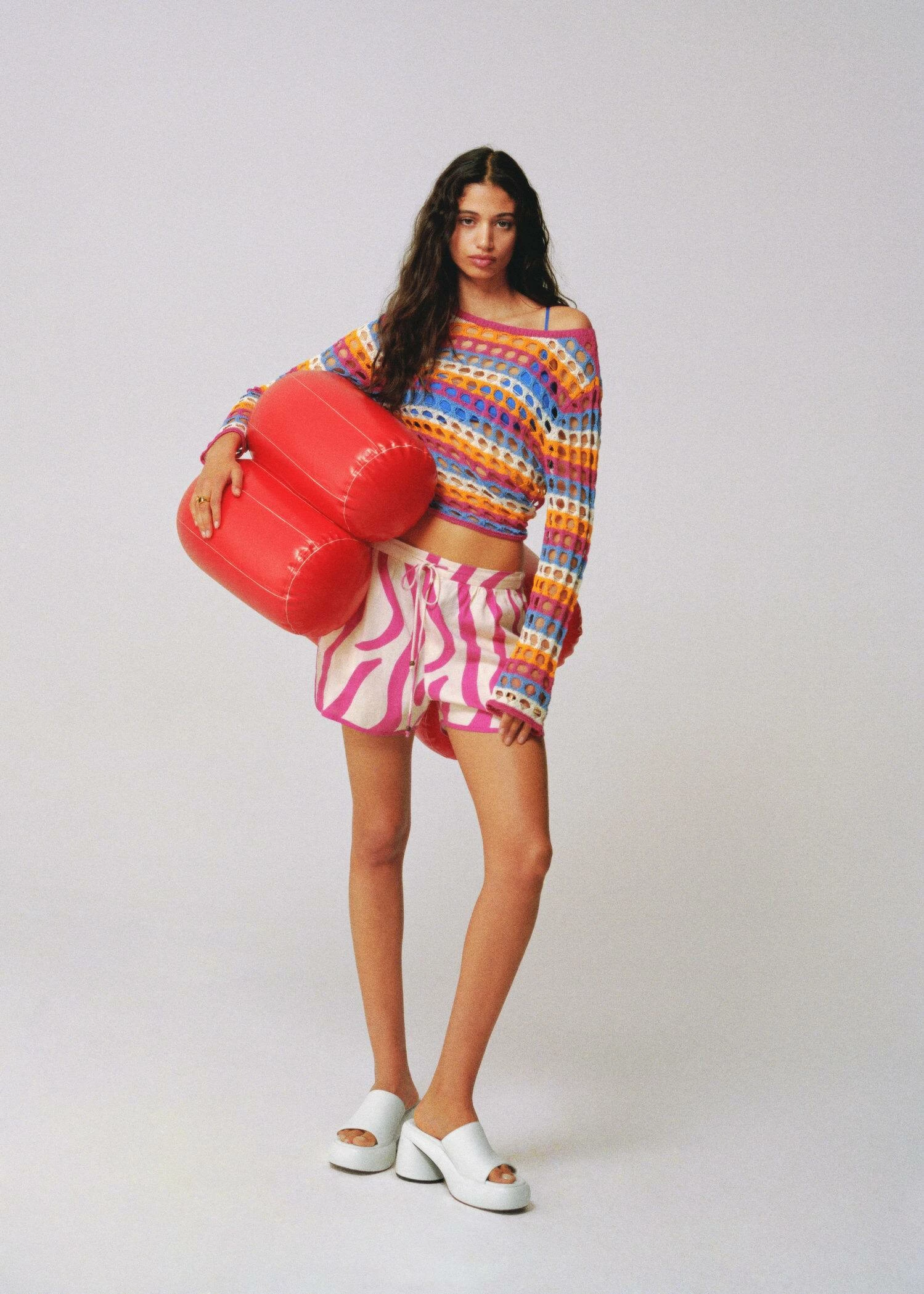 Pull-over Crochet Multicolore 7 Pull-over Crochet Multicolore – Image 5