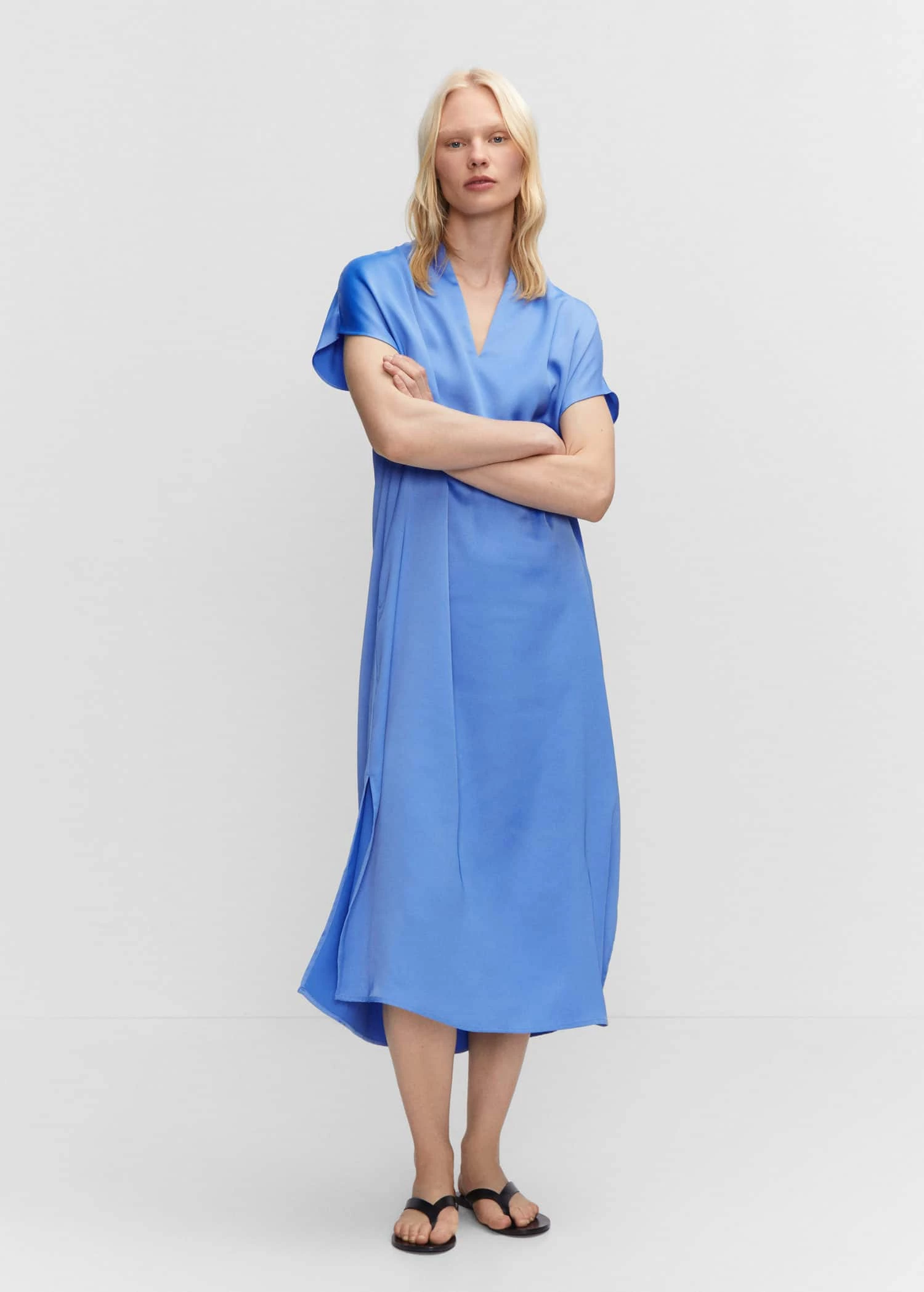 Robe Fendue Sur Les Côtés 4 Robe Fendue Sur Les Côtés – Image 2