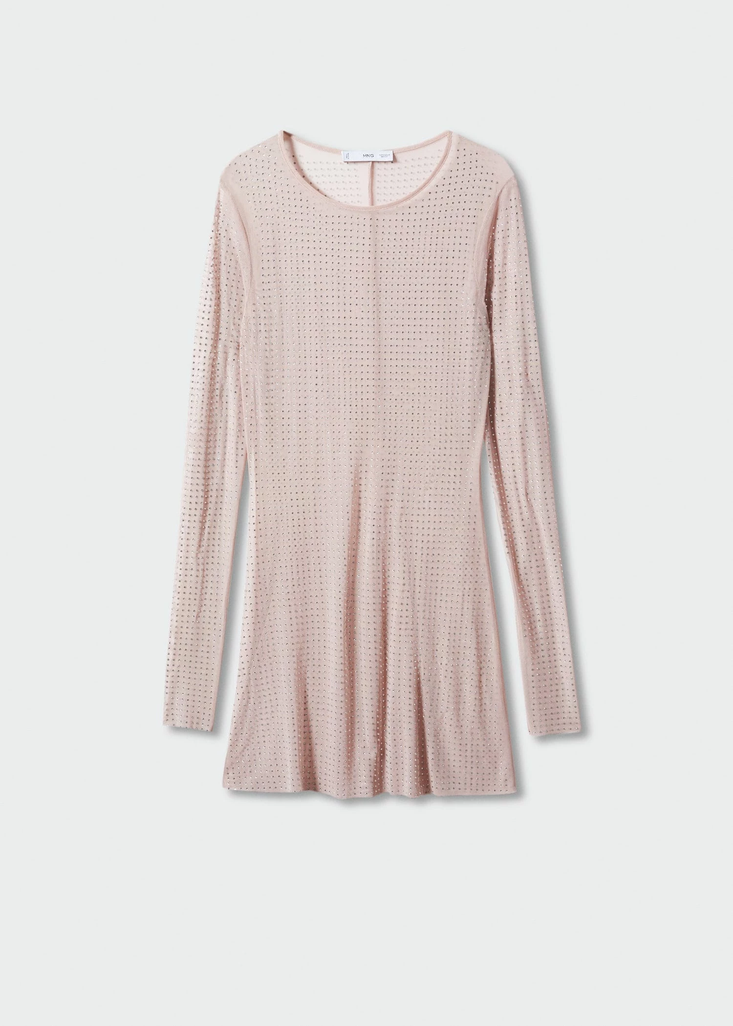 Robe Maille Filet Détail Cristal 10 Robe Maille Filet Détail Cristal – Image 8