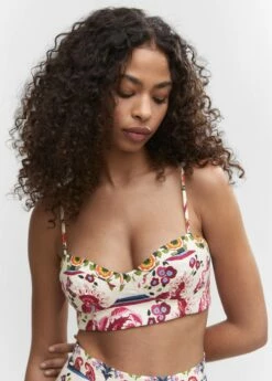 Top Lin Imprimé 13 Top Lin Imprimé -Promos Mango Boutique 57041115 85 D1