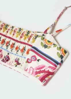 Top Lin Imprimé 16 Top Lin Imprimé -Promos Mango Boutique 57041115 85 D8