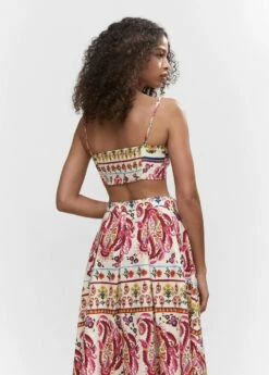 Top Lin Imprimé 12 Top Lin Imprimé -Promos Mango Boutique 57041115 85 R