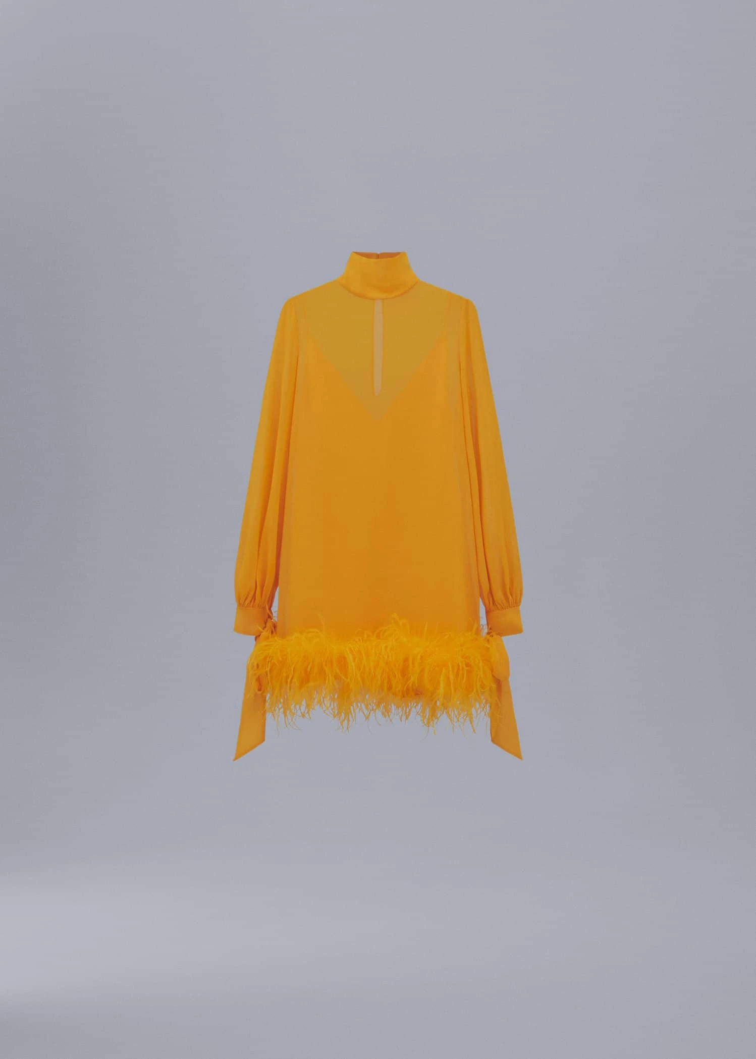 Robe Semi-transparente Plumes 10 Robe Semi-transparente Plumes – Image 8