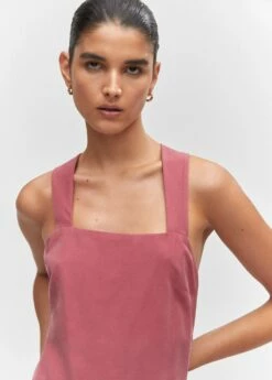 Robe Dos Croisé -Promos Mango Boutique 57042001 85 D1