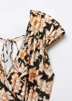 Robe Cache-cœur à Fleurs -Promos Mango Boutique 57042884 99 D8