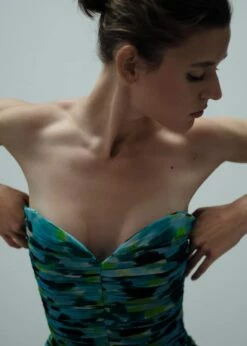 Robe Froncée Encolure Cœur 11 Robe Froncée Encolure Cœur -Promos Mango Boutique 57043276 46