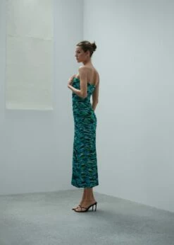 Robe Froncée Encolure Cœur 14 Robe Froncée Encolure Cœur -Promos Mango Boutique 57043276 46 D2