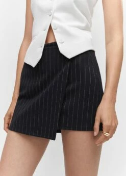 Minijupe Portefeuille Maille -Promos Mango Boutique 57043806 69 D6