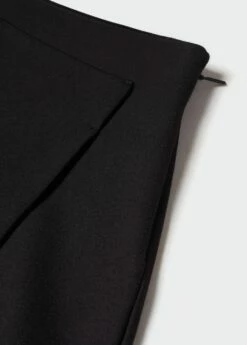 Minijupe Portefeuille Maille -Promos Mango Boutique 57043806 99 D8