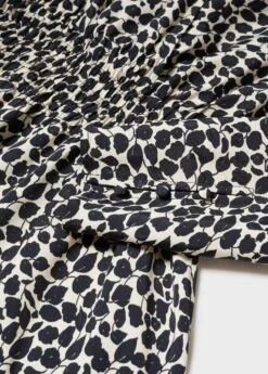 Robe Imprimée Détail Froncé 24 Robe Imprimée Détail Froncé -Promos Mango Boutique 57043808 99 D8