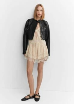 Robe Lingerie En Dentelle -Promos Mango Boutique 57043811 05 D2