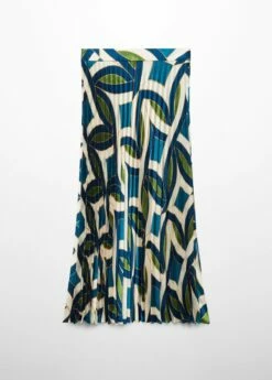 Jupe Plissée Imprimée 19 Jupe Plissée Imprimée -Promos Mango Boutique 57044434 52 B