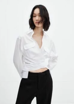 Chemise Coton Cache-cœur