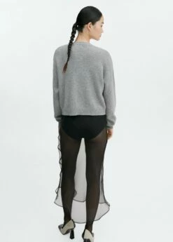 Cardigan Cachemire Boutons -Promos Mango Boutique 57045800 94 R