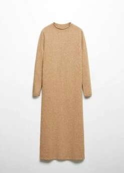 Robe Maille Col Montant -Promos Mango Boutique 57047726 09 B