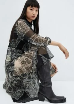 Robe Base Asymétrique -Promos Mango Boutique 57047756 99 D2