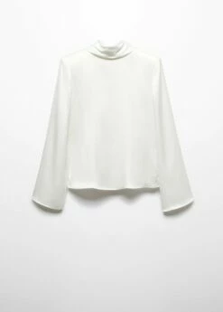 Blouse épaulettes Ouverte Dans Le Dos 16 Blouse épaulettes Ouverte Dans Le Dos -Promos Mango Boutique 57049106 01 B