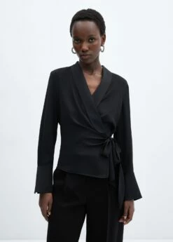 Blouse Cache-cœur Revers