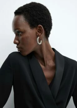 Blouse Cache-cœur Revers -Promos Mango Boutique 57049108 99 D1