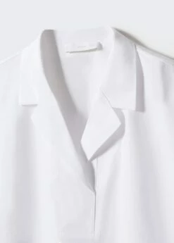 Chemise Coton Manches Courtes 19 Chemise Coton Manches Courtes -Promos Mango Boutique 57050113 02 D8