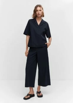 Chemise Coton Manches Courtes 22 Chemise Coton Manches Courtes -Promos Mango Boutique 57050113 56 99999999 01