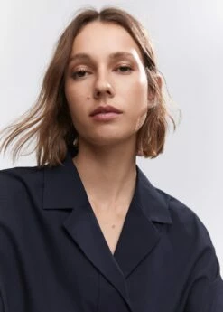 Chemise Coton Manches Courtes 24 Chemise Coton Manches Courtes -Promos Mango Boutique 57050113 56 D1