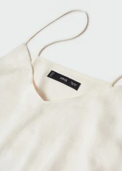 Top Satiné Bretelles -Promos Mango Boutique 57050188 05 D8