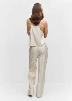 Top Satiné Bretelles -Promos Mango Boutique 57050188 05 R