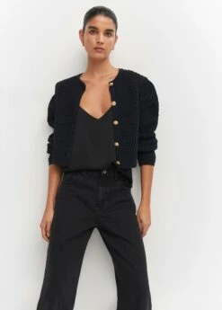 Top Satiné Bretelles -Promos Mango Boutique 57050188 99 D2