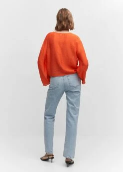 Blouse Manches Cloche Nœud -Promos Mango Boutique 57050213 87 R