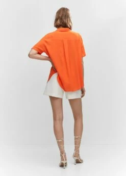 Chemise Oversize Poches -Promos Mango Boutique 57050228 20 R