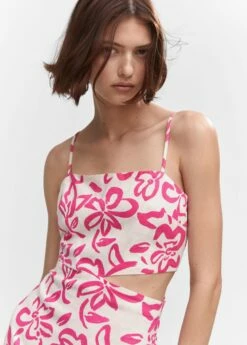 Robe Lin Ouvertures 26 Robe Lin Ouvertures -Promos Mango Boutique 57050251 88 D1