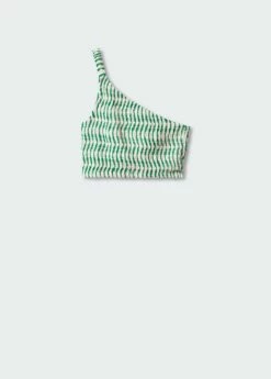 Top Asymétrique Froncé -Promos Mango Boutique 57050267 43 B