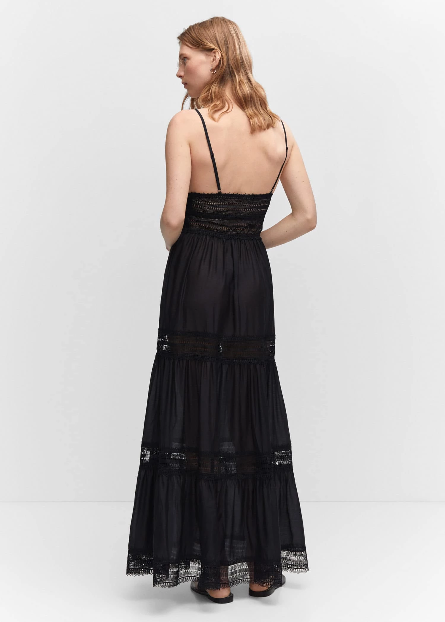 Robe Empiècements Dentelle 5 Robe Empiècements Dentelle – Image 3