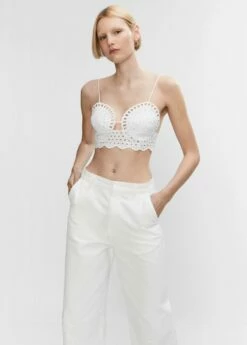 Crop Top Ajouré