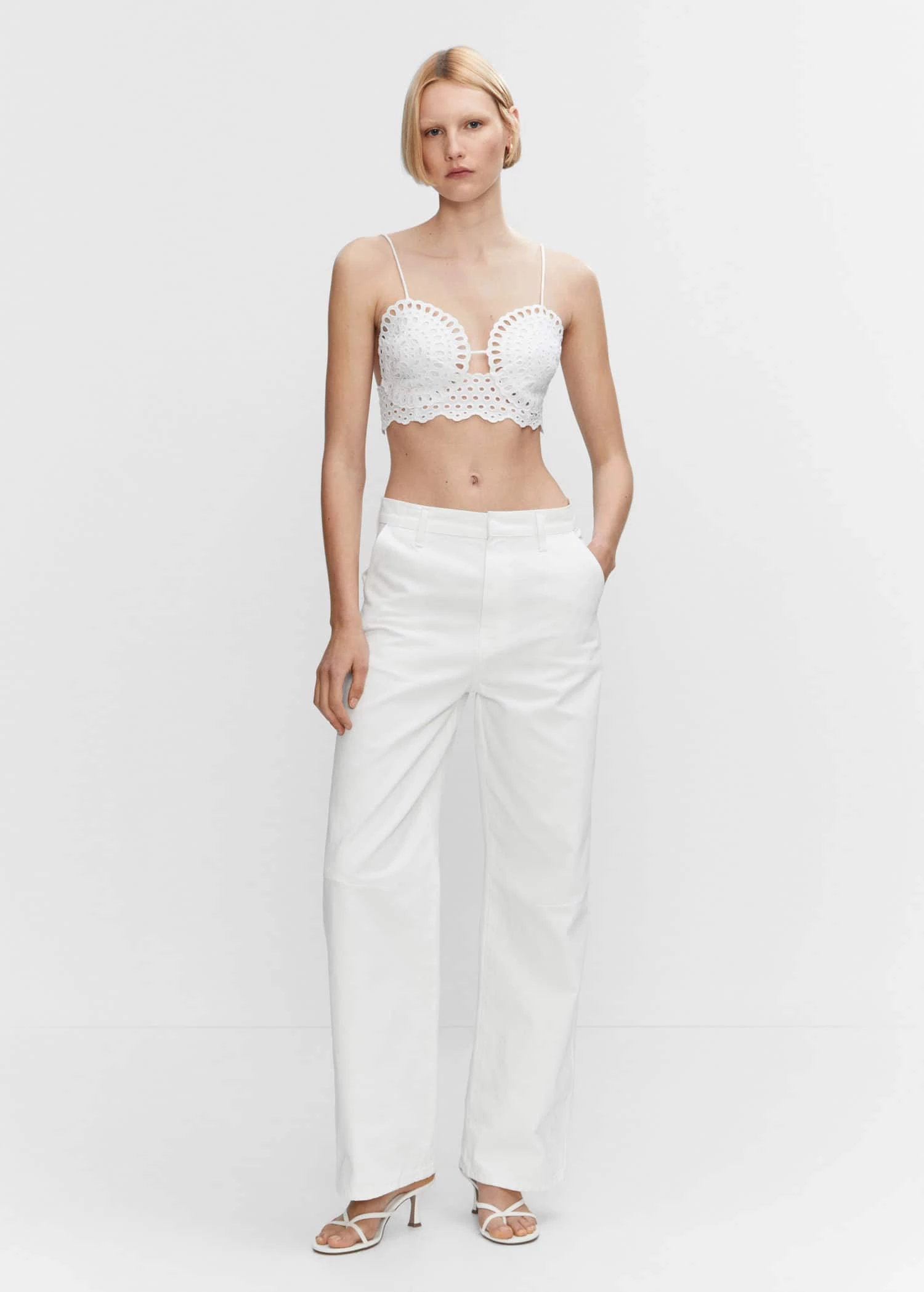 Crop Top Ajouré 4 Crop Top Ajouré – Image 2