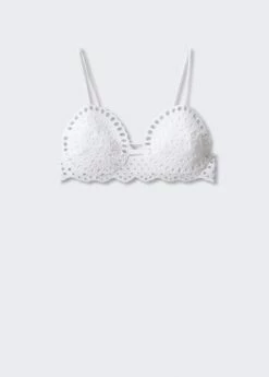 Crop Top Ajouré 22 Crop Top Ajouré -Promos Mango Boutique 57050275 01 B