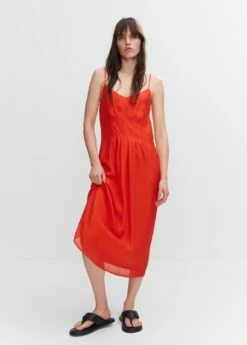 Robe à Fines Bretelles -Promos Mango Boutique 57050276 87 99999999 01