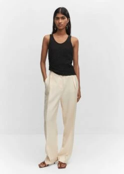 Top Texture Coton 22 Top Texture Coton -Promos Mango Boutique 57050277 99 99999999 01