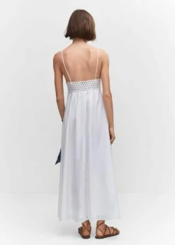 Robe Col Brodé -Promos Mango Boutique 57050278 01 R