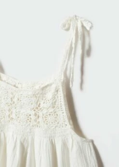 Top Empiècement Crochet -Promos Mango Boutique 57050282 05 D8