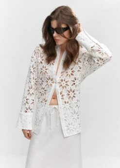 Jupe Longue Nœud 20 Jupe Longue Nœud -Promos Mango Boutique 57050303 01 D1