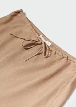 Jupe Longue Nœud 30 Jupe Longue Nœud -Promos Mango Boutique 57050303 09 D8