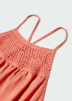 Combinaison Empiècement Crochet -Promos Mango Boutique 57050305 28 D8