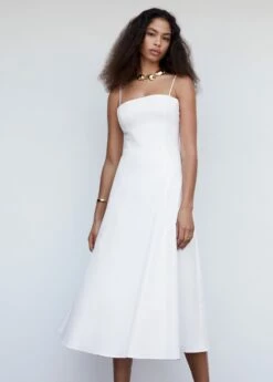 Robe Midi Détail Dos