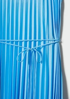 Robe Plissée Cordon -Promos Mango Boutique 57050483 50 D8