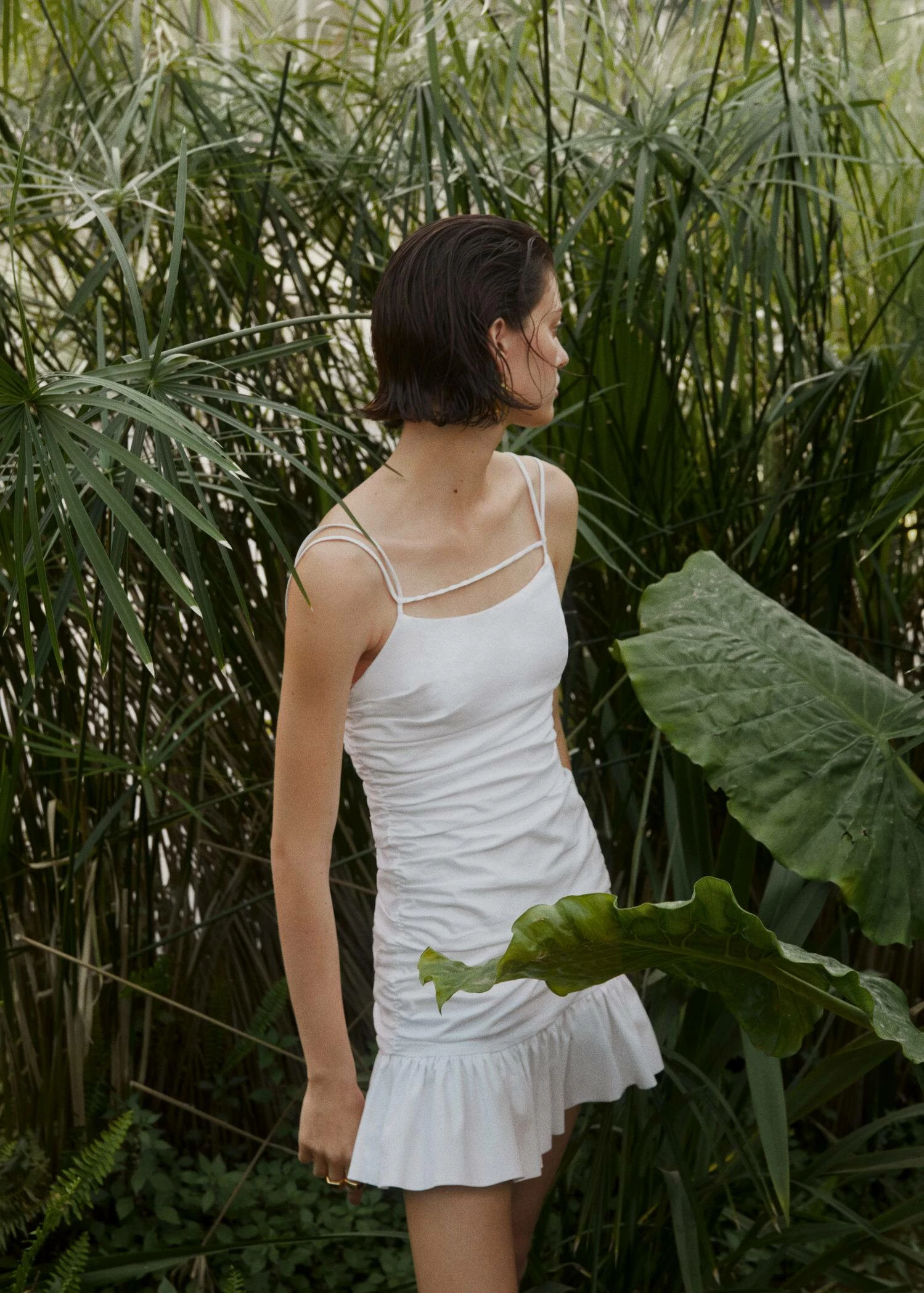 Robe Froncée Bretelles 8 Robe Froncée Bretelles – Image 6